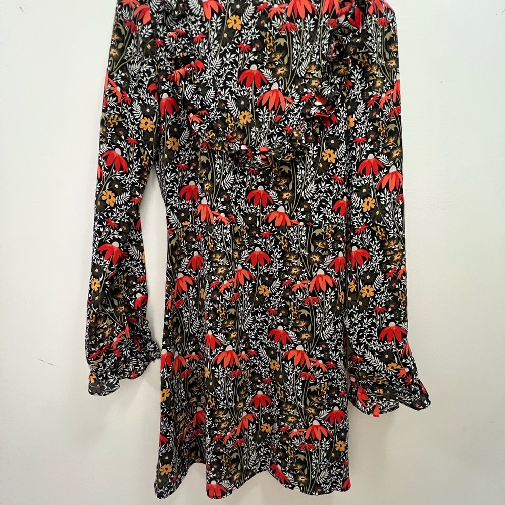 Floral Long Sleeve Dress